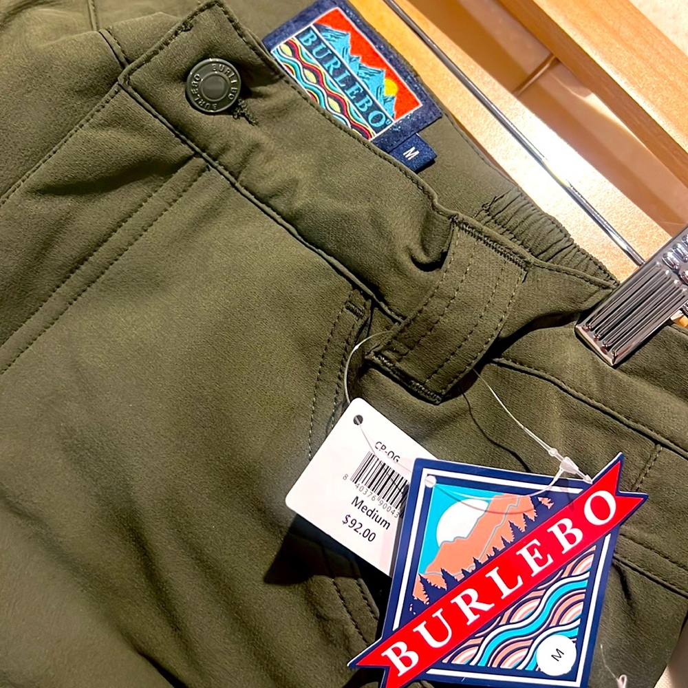 COPY - BURLEBO forest green Challenger Pants